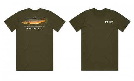 Primal Artist Tee Brown Trout