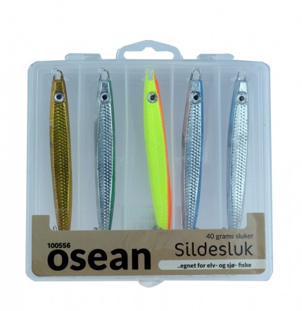OSEAN Sluksett Sildesluker 5pk  40g