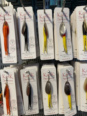 KarK spinnere for laks 