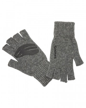 Simms Wool ½ Finger Glove