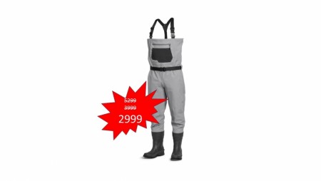 Orvis Clearwater Bootfoot fly-fishing waders